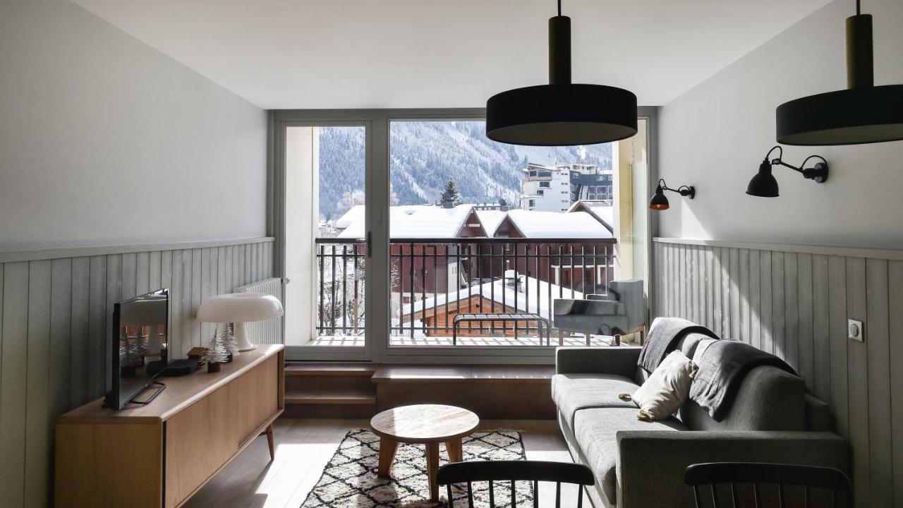 Appartement La Vallee Blanche Avec Parking Gratuit Chamonix Exteriör bild